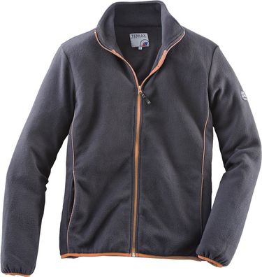 Terrax Workwear Fleecejacke Beruf Schwarz/Orange