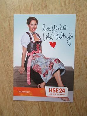 HSE Modedesignerin Lola Paltinger - handsigniertes Autogramm!!!