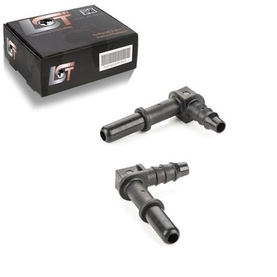2x Gegenstück Schnellverschluss 90° Kraftstoffleitung 7,89x6 mm für AUDI Porsche