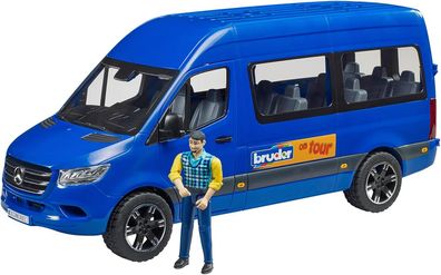 bruder 02681 - MB Sprinter Transfer mit Fahrer - 1:16 Fahrzeuge, Transporter