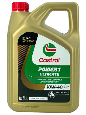 Castrol Power 1 Ultimate 4T 10W-40 4 Liter