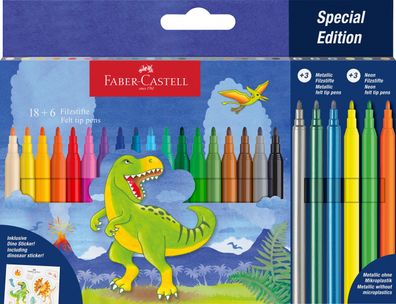 Faber-Castell 554222 Filzstift Dino