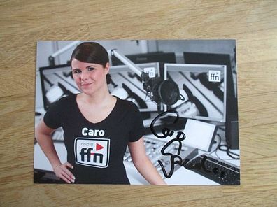 FFN Moderatorin Caro Gawehns - handsigniertes Autogramm!!!