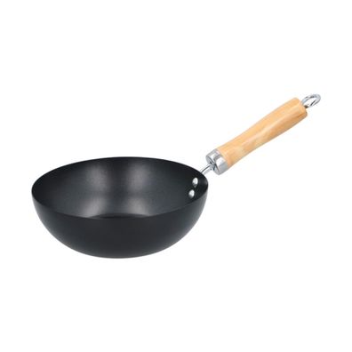 Pfanne 20cm Wokpfanne Antihaft beschichteter traditioneller Wok alle Herdarten