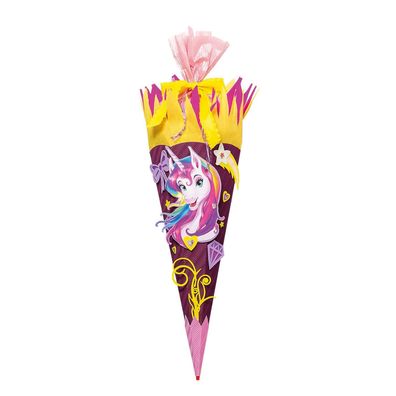 Roth Schultüten-Bastelset, Moosgummiteile, Einhornportrait-Bastelset