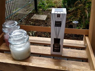 Raumduft-Stäbchen 30ml ( Aroma Di Rogito ) Schwarz