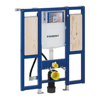 Geberit Duofix Wand-WC 112 cm barrierefrei UP320 für Stütz- und Haltegriffe