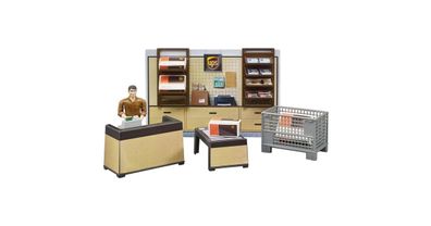 BRUDER bworld UPS Paketshop 62250 - BRUDER 62250 - (Spielwaren / Spielzeug)