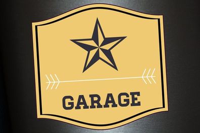 1 x Aufkleber Star Garage Sticker Tuning Autoaufkleber Shocker Decal Static Fun