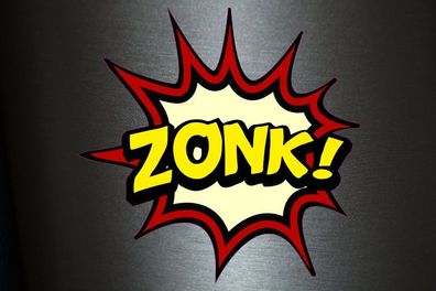 1 x Aufkleber Zonk! Bang Boom Pang Spruch Comic Sticker Tuning Decal Fun Gag