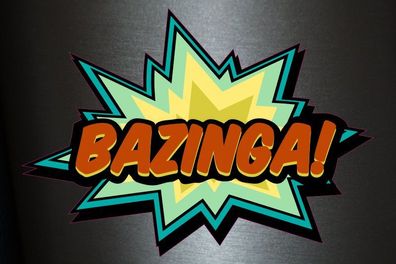 1 x Aufkleber Bazinga! Boom Bang Wham Pufff Grrr Sticker Tuning Comic Decal Fun