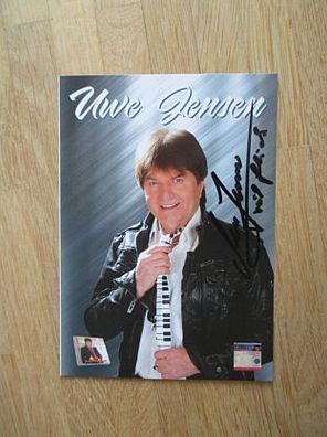 DDR Schlagerstar Uwe Jensen - handsigniertes Autogramm!!!