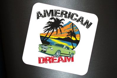 1 x Aufkleber American Dream Sommer Sonn Strand Mustang Ford Sticker Tuning OEM