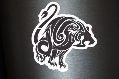1 x Aufkleber Tiger Tribal Version Sticker Autoaufkleber Tigre Tigra Fun Gag Zoo