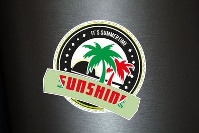 1 x Aufkleber Sunshine Sonnenschein Sun Shine Sticker Urlaub Holiday Strand OEM