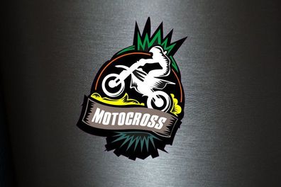 1 x Aufkleber Motocross Motorrad Bike Biker Tuning Freestyle Fun Gas Gag Crazy