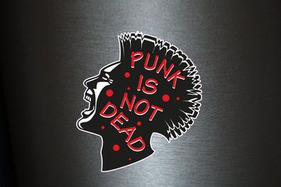 1 x Aufkleber Punk Is A Not Dead Rock & Roll Music Sond DJ Club Party Music