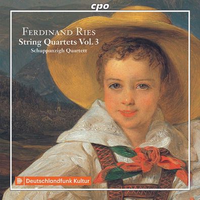 Ferdinand Ries (1784-1838) - Streichquartette Vol.3 - - (CD / S)