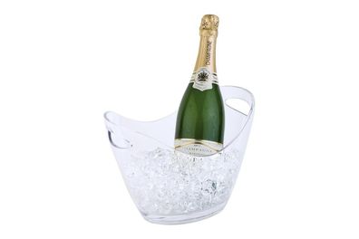 APS Flaschenkühler Weinkühler Sektkühler Wasserkühler 27 x 20 x 21 cm weiß Gastlando