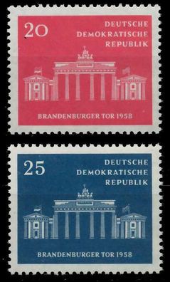 DDR 1958 Nr 665-666 postfrisch SBA063A