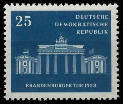DDR 1958 Nr 666 postfrisch SBA064E