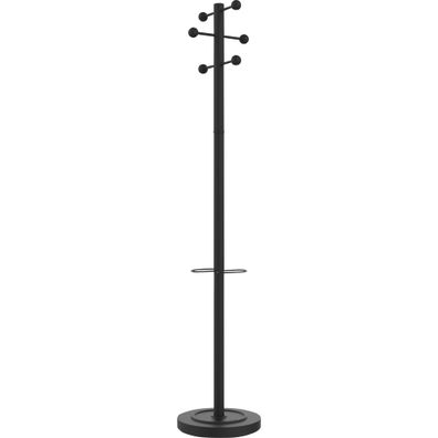 UNiLUX 400095391 UNiLUX Garderobenständer "ACCESS", Höhe: 1.750 mm, schwarz