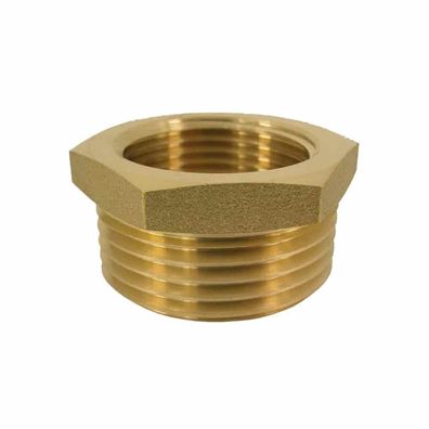 Messing Reduzierstück 1 1/4" AG x 3/4" IG – Hohe Druckfestigkeit
