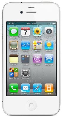 Apple iPhone 4 8GB White - als Ersatzteillager nutzbare Bastlerware, DE Händler