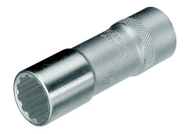 Steckschlüsseleinsatz D 19 L 1/2 Zoll 12-kant SW 27mm L.82mm GEDORE