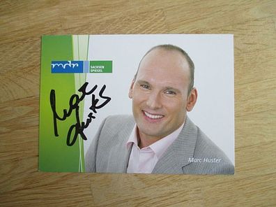 MDR Moderator Gewichtheber Marc Huster - handsigniertes Autogramm!!!