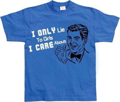 Tokigt I Only Lie To Girl I Care About T-Shirt SH-1-14035-LFH3-4