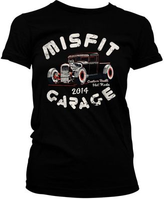 Misfit Garage Damen Power Pick Girly Tee DC-5-MG004-H85-7