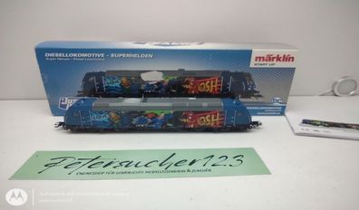 Märklin H0 AC 36656 Diesellokomotive Superhelden / Mfx / Sound / OVP