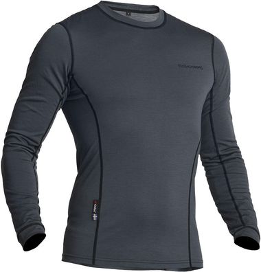 Halvarssons Funktionsunterwäsche Comfort Sweater Outlast® Wool Grey 710-22130397