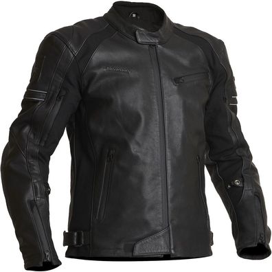 Halvarssons Motorrad Jacke Leather Jacket Selja Black 710-21020100