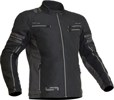 Lindstrands Motorrad Jacke Textile Jacket Lysvik Black 720-21060200
