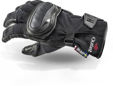 Halvarssons Motorrad Handschuhe Glove Butorp Black 710-23120400
