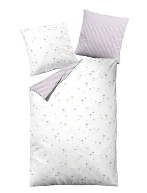 Dormisette Cotton Renforce Bettwäsche 135x200 Schirmflieger Wende flieder 2862-60
