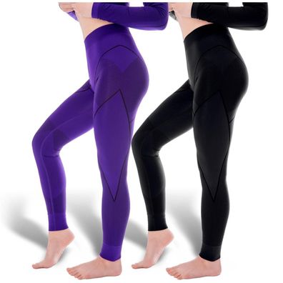Black Snake® Seamless Funktionsunterhose Damen Thermowäsche - Größe: