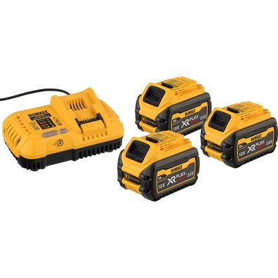 DeWalt DCB118X3-QW 3x 54V Akku-Starter-Set