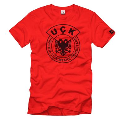 UCK Kosovo Militär Einheit Organisation Wappen T Shirt #102