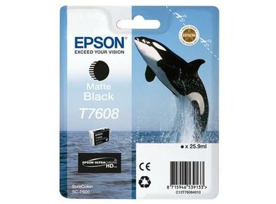 Epson SC Tinte matt schwarz 1100Seiten 25,9ml