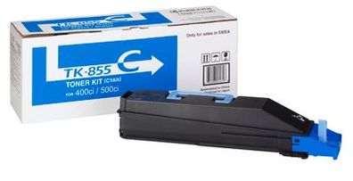 Kyocera TK855C TA Toner cyan 18.000Seiten