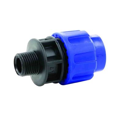 PE Rohr Verschraubung 25mm 25 x 3/4" AG – Sichere Kupplung aus Polypropylen
