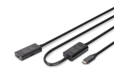 Digitus Aktives USB 3.2 Gen1 5G Verläng. USB-C -USB-C,10m