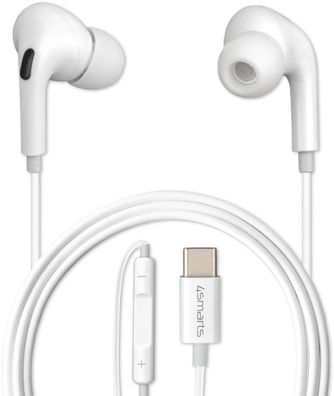 4smarts Aktives In-Ear Headset Melody Digital Basic USB-C weiß