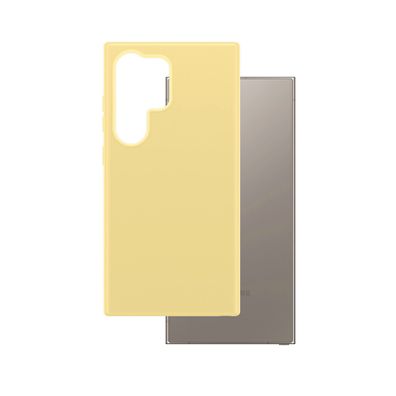CARE Fashionable Case Chardonnay w. QI Galaxy S25 Ultra