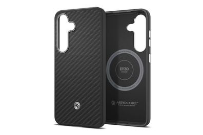 Spigen Enzo Aramid Case Magnet für Samsung S25, Silver MOQ 100