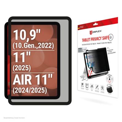 Displex Sichtschutz / Privacy für iPad 10,9Zoll (10. Gen) / iPad Air 11Zoll (202