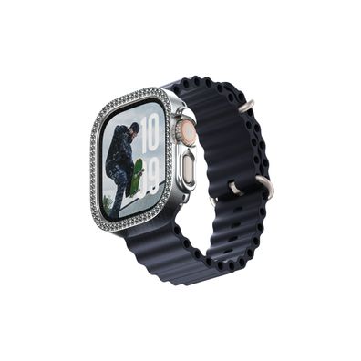 SAFE Bling Bumper Silver Apple Watch Ultra 2